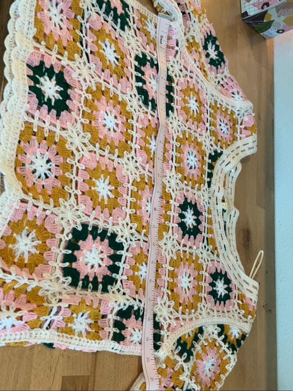 Rebellion Crochet Knit Top vintage inspired! - Picture 6 of 9